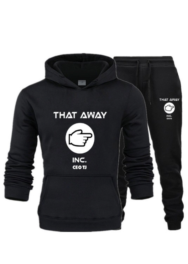 That Away Inc Custom logo Hoodie Jogging set