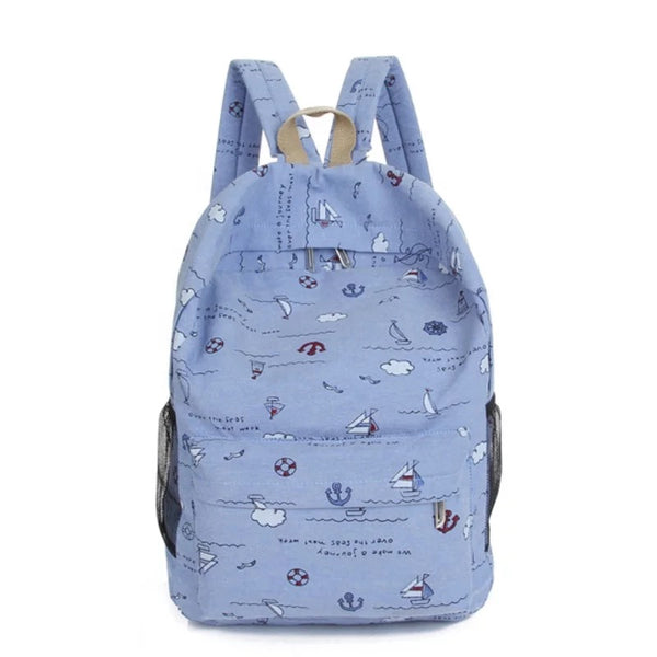 Book Bag Blue